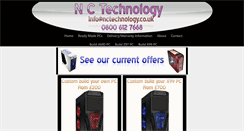 Desktop Screenshot of nctechnology.co.uk